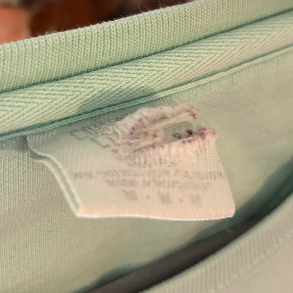 Comfort Colors Men's Light Green Long Sleeve Tee - Picture 7 of 11